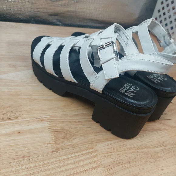 Steve Madden chunky strappy Gladiator style platform sandals Size 9 Y2K - Picture 5 of 6